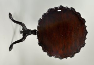 George III Mahogany Pie Crust Table