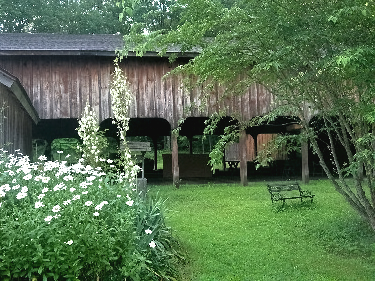 Side View of Theater at Abbey of Regina Laudis