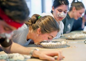 Pie Eating Contest - courtesy Goshen Fair