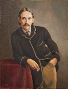 Robert Louis Stevenson, by Duncan Hannah
