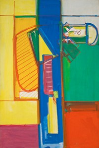 Awakening Hans Hofmann (1880-1966) Awakening, 1947 Oil on canvas, 59 ¼  x 40 ¼ in. Private Collection Photograph by Paul Mutino  Works by Hans Hofmann used with permission of the Renate, Hans and Maria Hofmann Trust 