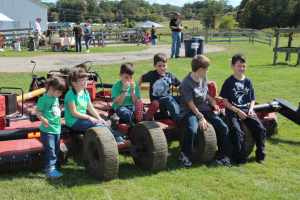 Kids on Farm Equipment