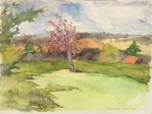 Topsmeade by Nancy Pistone  watercolor