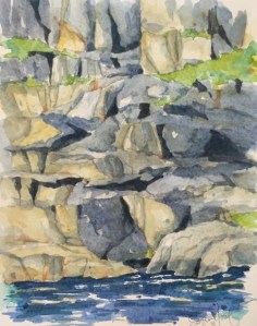 George’s Garden by Hitchy Rahilly  oil