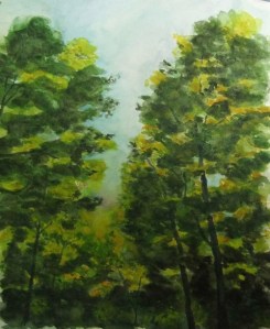 Magic Hour by Diana Swoyer  watercolor